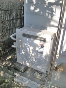 取替前　リンナイ　給湯器