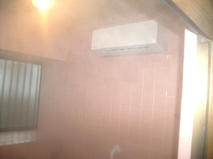 設置後浴室暖房乾燥機 ノーリツ製