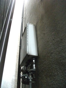 取替前　給湯専門器