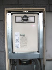 取替後 リンナイ 給湯専用器