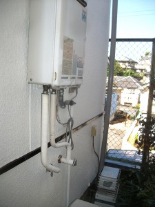 給湯専用と風呂釜