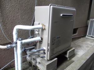 取替後リンナイエコジョーズ
